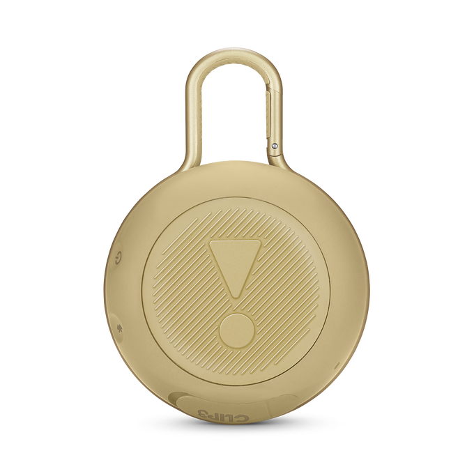JBL Clip 3 - Desert Sand - Portable Bluetooth® speaker - Back image number null