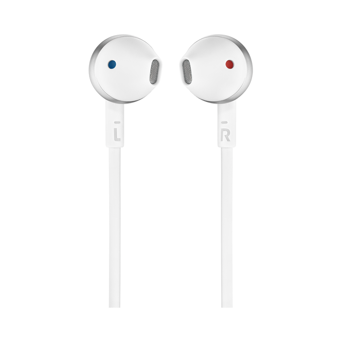 JBL Tune 205 - Chrome - Earbud headphones - Front image number null
