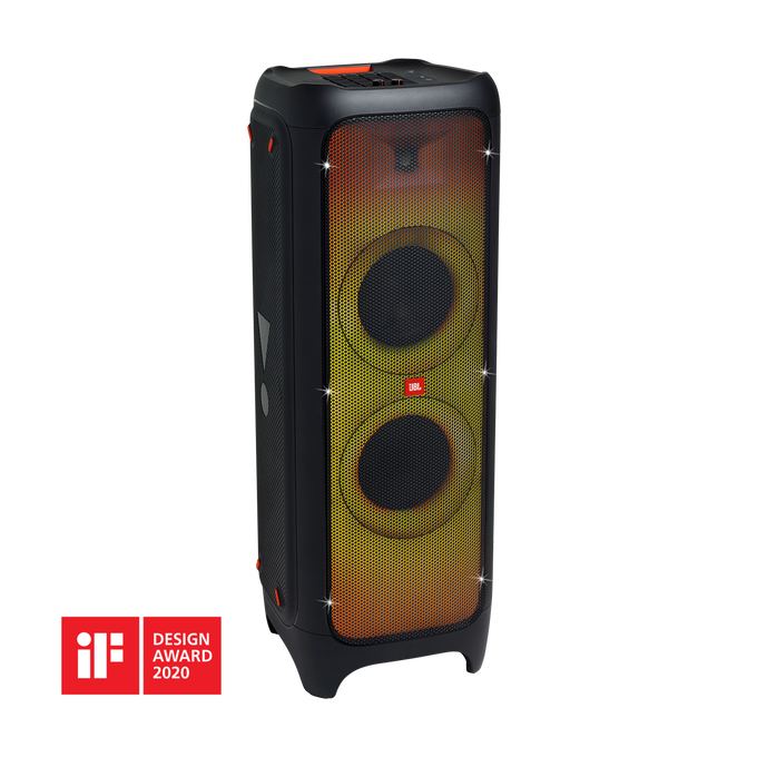 JBL PartyBox 1000 - Black - Powerful Bluetooth party speaker with full panel light effects - Hero image number null