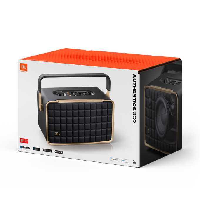 JBL Authentics 300 | Tragbarer Smart-Home-Lautsprecher mit WLAN 