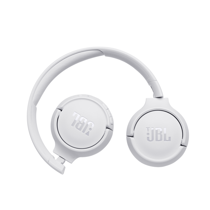 JBL Tune 560BT - White - Wireless on-ear headphones - Front image number null