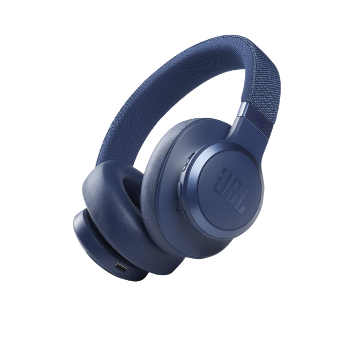 JBL Live 660NC - Blue - Wireless over-ear NC headphones - Hero image number null
