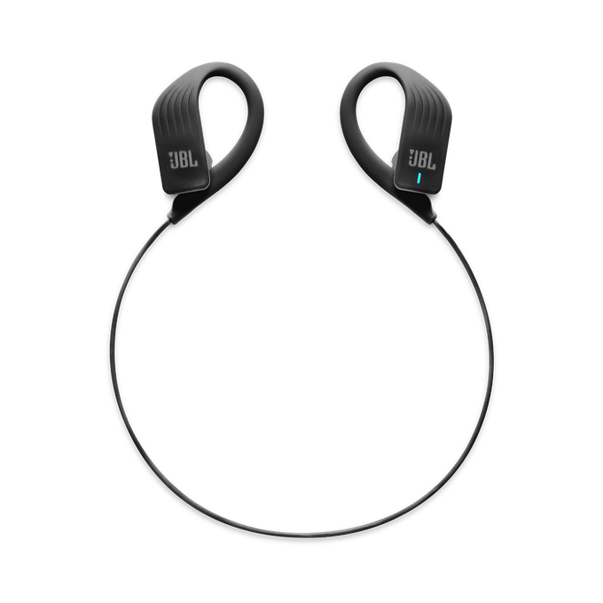 JBL Endurance SPRINT - Black - Waterproof Wireless In-Ear Sport Headphones - Detailshot 2 image number null