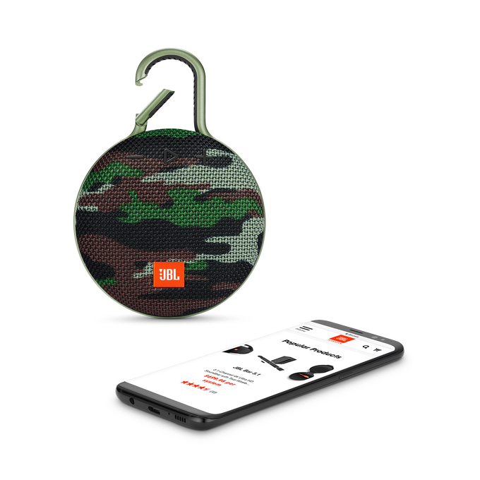 JBL Clip 3 - Squad - Portable Bluetooth® speaker - Front image number null