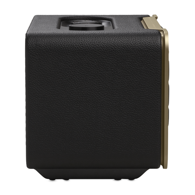 JBL Authentics 200 - Black - Smart home speaker with Wi-Fi, Bluetooth and Voice Assistants with retro design - Left image number null