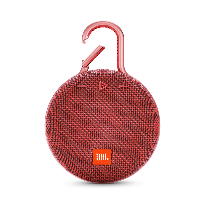 JBL Clip 3 - Fiesta Red - Portable Bluetooth® speaker - Front image number null