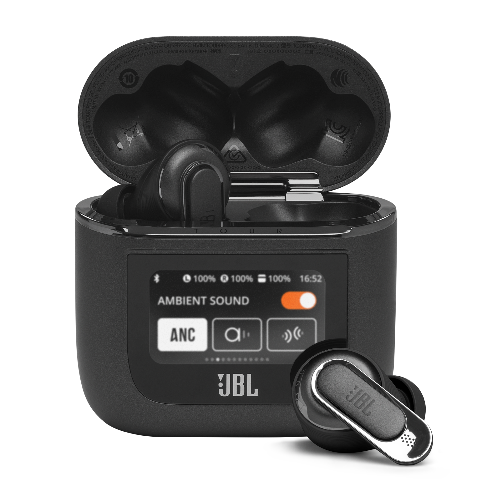 JBL Tour Pro 2 | Kabellose Noise-Cancelling-Ohrhörer