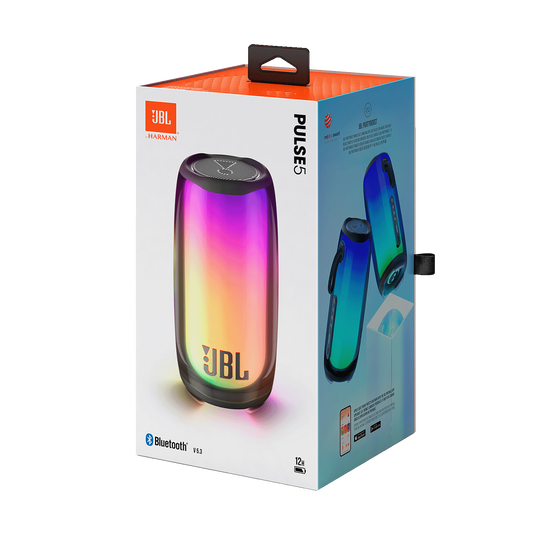 JBL Pulse 5 | Tragbarer Bluetooth-Lautsprecher mit Lichtshow 
