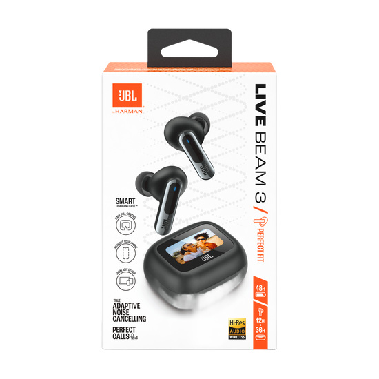 JBL Live Beam 3 | Kabellose Noise-Cancelling-Ohrhörer mit Closed  