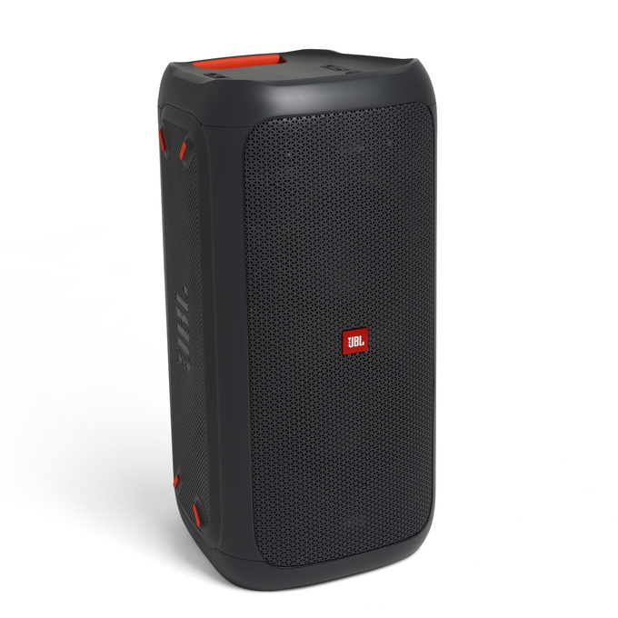 JBL PartyBox 100 - Black - Powerful portable Bluetooth party speaker with dynamic light show - Detailshot 1 image number null