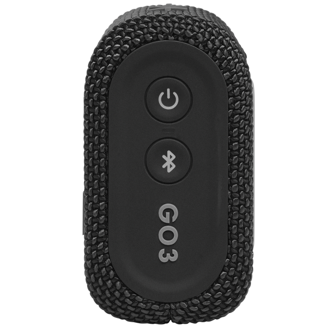 JBL Go 3 - Black - Portable Waterproof Speaker - Right image number null