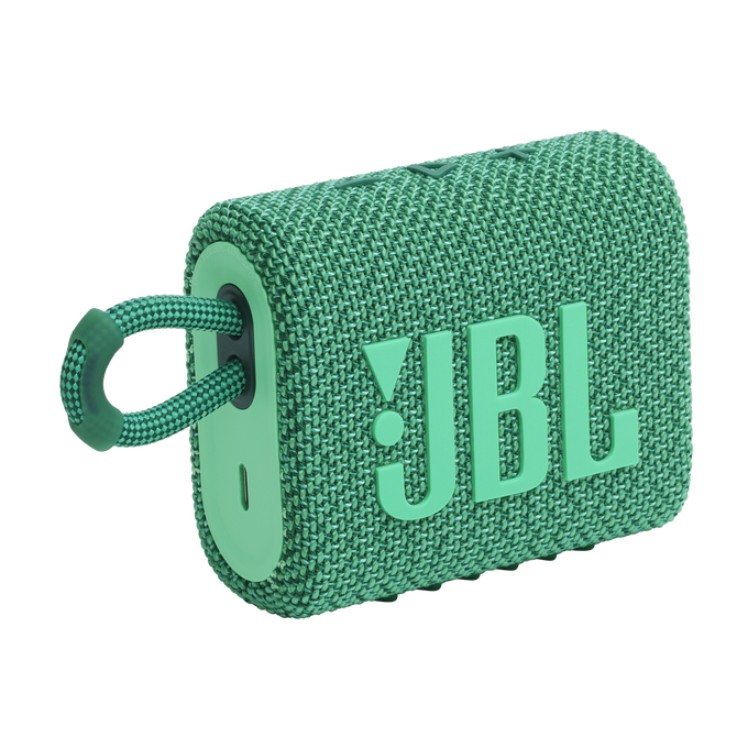 JBL Go 3 Eco - Green - Ultra-portable Waterproof Speaker - Detailshot 1 image number null