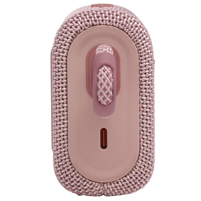 JBL Go 3 - Pink - Portable Waterproof Speaker - Left image number null