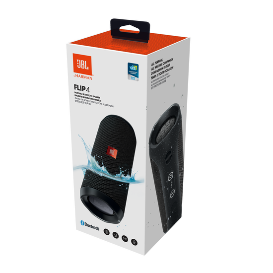 JBL Flip 4 Ein voll ausgestatteter wasserdichter und mobiler Bluetooth Lautsprecher mit uberraschend kraftvollem Sound