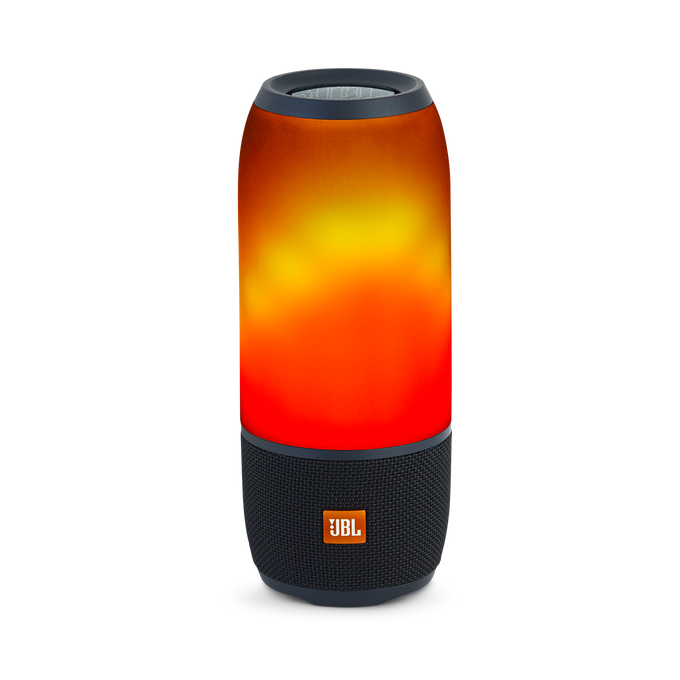 JBL Pulse 3 - Black - Waterproof portable Bluetooth speaker with 360° lightshow and sound. - Detailshot 1 image number null