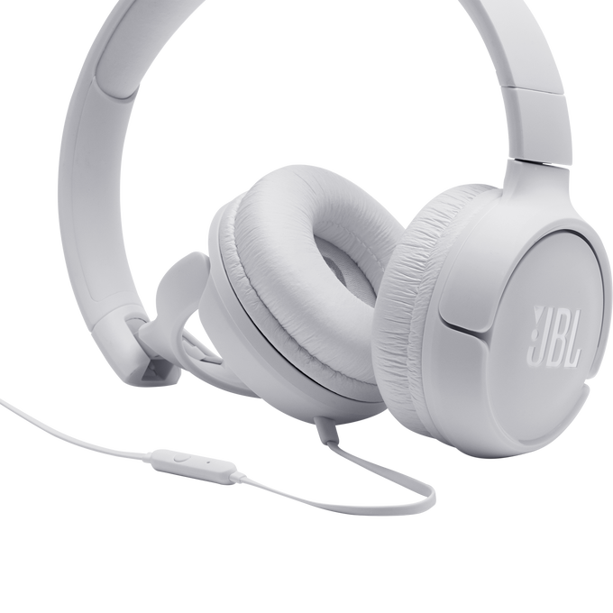 JBL Tune 500 - White - Wired on-ear headphones - Detailshot 3 image number null