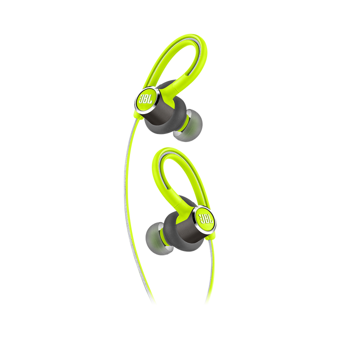 JBL Reflect Contour 2 - Green - Secure fit Wireless Sport Headphones - Detailshot 1 image number null