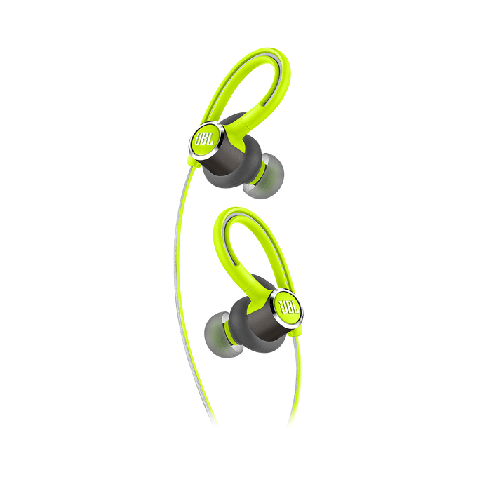 JBL Reflect Contour 2 - Green - Secure fit Wireless Sport Headphones - Detailshot 1 image number null