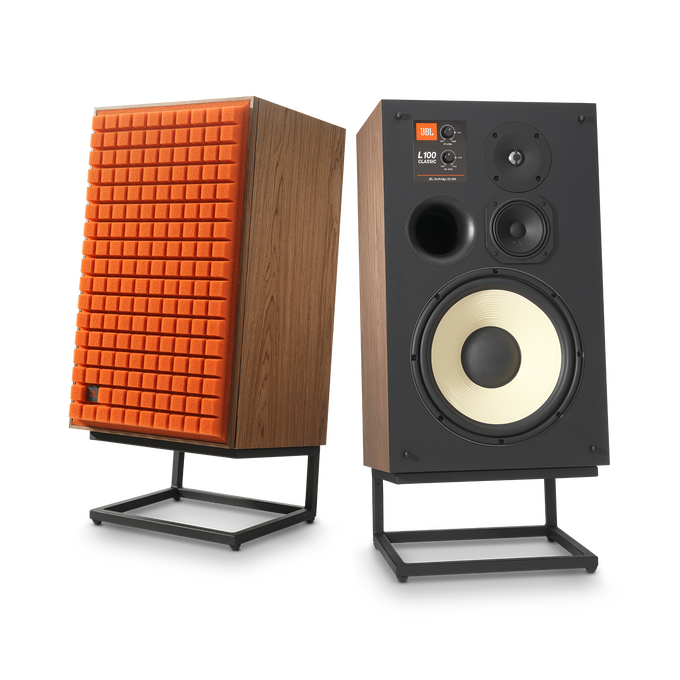 L100 Classic - Orange - 12” (300mm) 3-way Bookshelf Loudspeaker - Detailshot 2 image number null