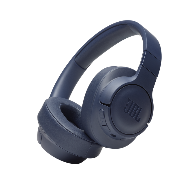 JBL TUNE 700BT - Blue - Wireless Over-Ear Headphones - Hero image number null