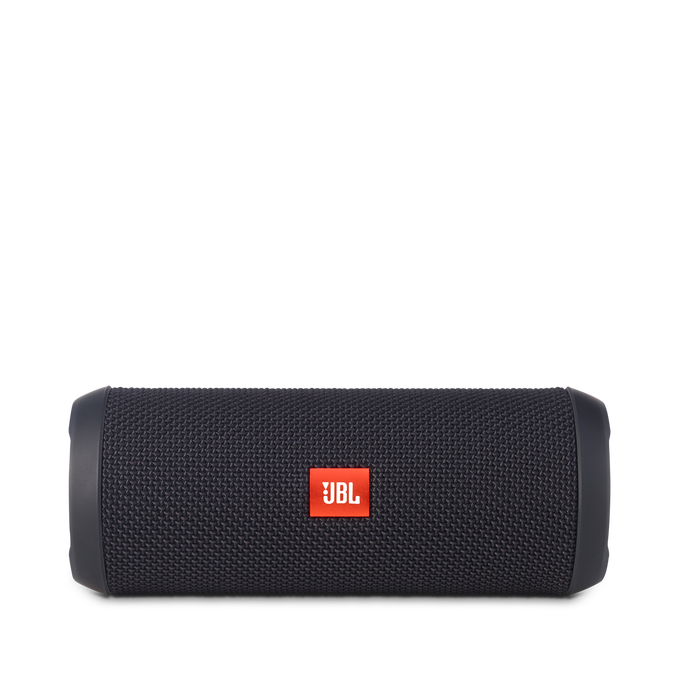 JBL Flip 3 - Black - Splashproof portable Bluetooth speaker with powerful sound and speakerphone technology - Front image number null