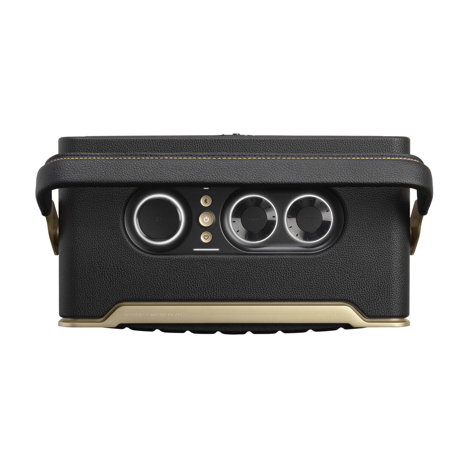 JBL Authentics 300 Tragbarer Smart-Lautsprecher – Retro-Design, Mit Google Assistant & Alexa, WLAN, Bluetooth, 70er Jahre Look
