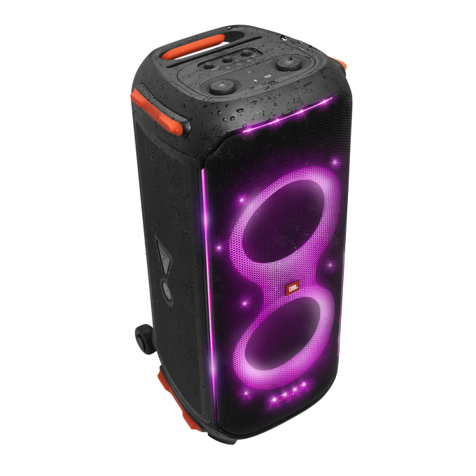 JBL Partybox 710 - Black - Party speaker with 800W RMS powerful sound, built-in lights and splashproof design. - Detailshot 5 image number null