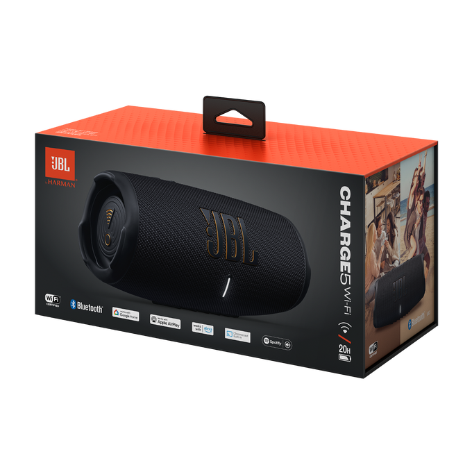 JBL Charge 5 Wi-Fi | Tragbarer WLAN- und Bluetooth-Lautsprecher