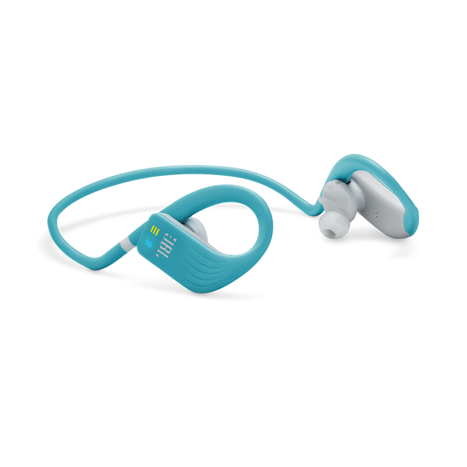 JBL Endurance DIVE - Teal - Waterproof Wireless In-Ear Sport Headphones with MP3 Player - Detailshot 4 image number null