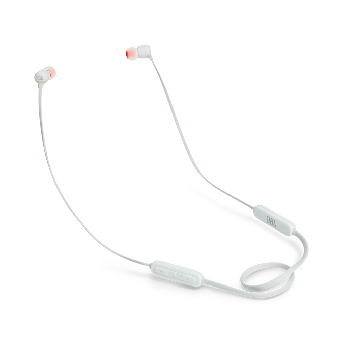 JBL Tune 110BT - White - Wireless in-ear headphones - Hero image number null