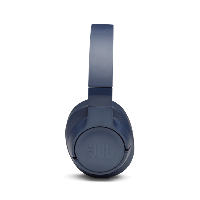 JBL Tune 750BTNC - Blue - Wireless Over-Ear ANC Headphones - Left image number null