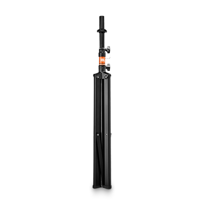 JBL Tripod Stand (Manual Assist) - Black - Aluminum Tripod Speaker Stand with Secure Locking Pin and 150 lbs Load Capacity - Detailshot 1 image number null