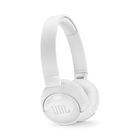 JBL Tune 600BTNC - White - Wireless, on-ear, active noise-cancelling headphones. - Hero