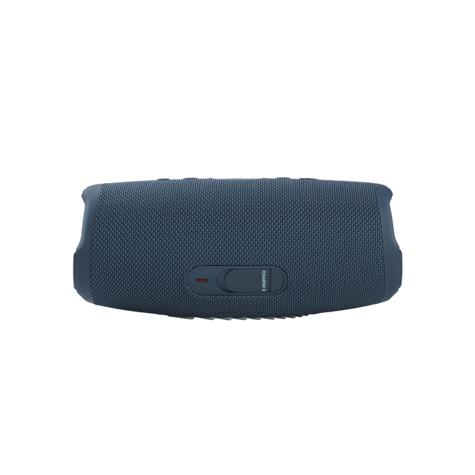 JBL Charge 5 - Blue - Portable Waterproof Speaker with Powerbank - Back image number null