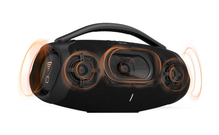 JBL Boombox 3 Wi-Fi | Leistungsstarker tragbarer WLAN- und 
