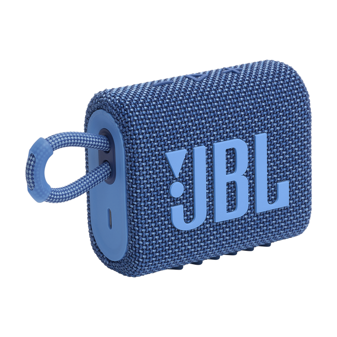 JBL Go 3 Eco - Blue - Ultra-portable Waterproof Speaker - Hero image number null