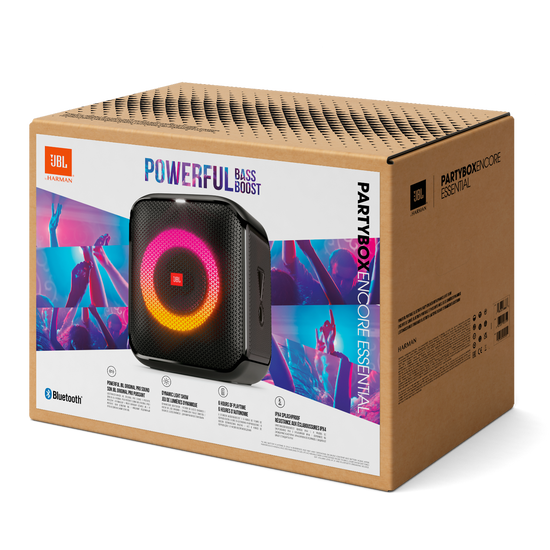 JBL Partybox Encore Essential | Tragbarer Party-Lautsprecher mit 