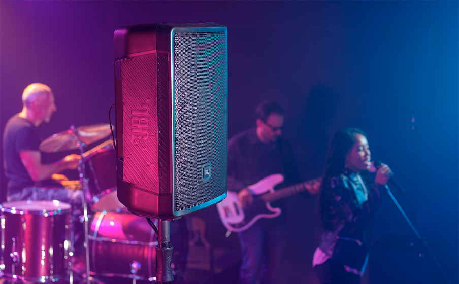 JBL IRX108BT | Aktiver tragbarer 8-Zoll-Lautsprecher mit Bluetooth®