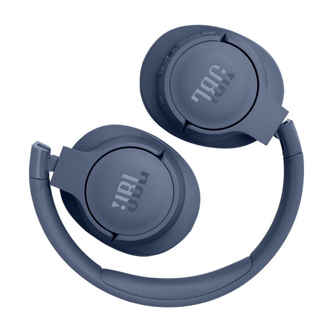 JBL Tune 770NC - Blue - Adaptive Noise Cancelling Wireless Over-Ear Headphones - Detailshot 4 image number null