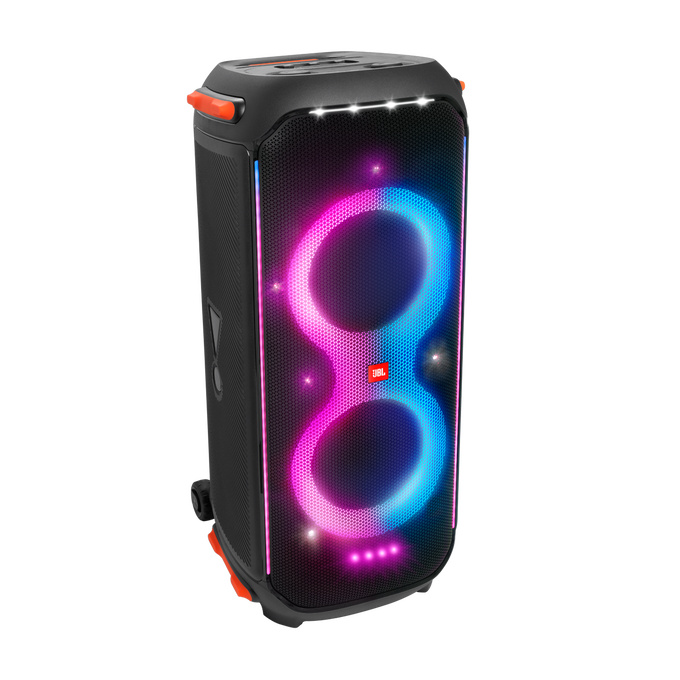 JBL Partybox 710 - Black - Party speaker with 800W RMS powerful sound, built-in lights and splashproof design. - Hero image number null