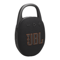 JBL Clip 5 - Black - Ultra-portable waterproof speaker - Hero