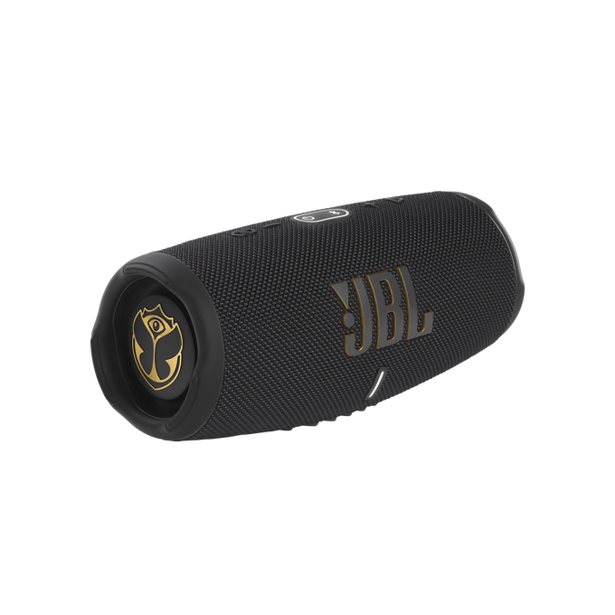 JBL Charge 5 Tomorrowland Edition - Black - Portable Waterproof Speaker with Powerbank - Hero image number null