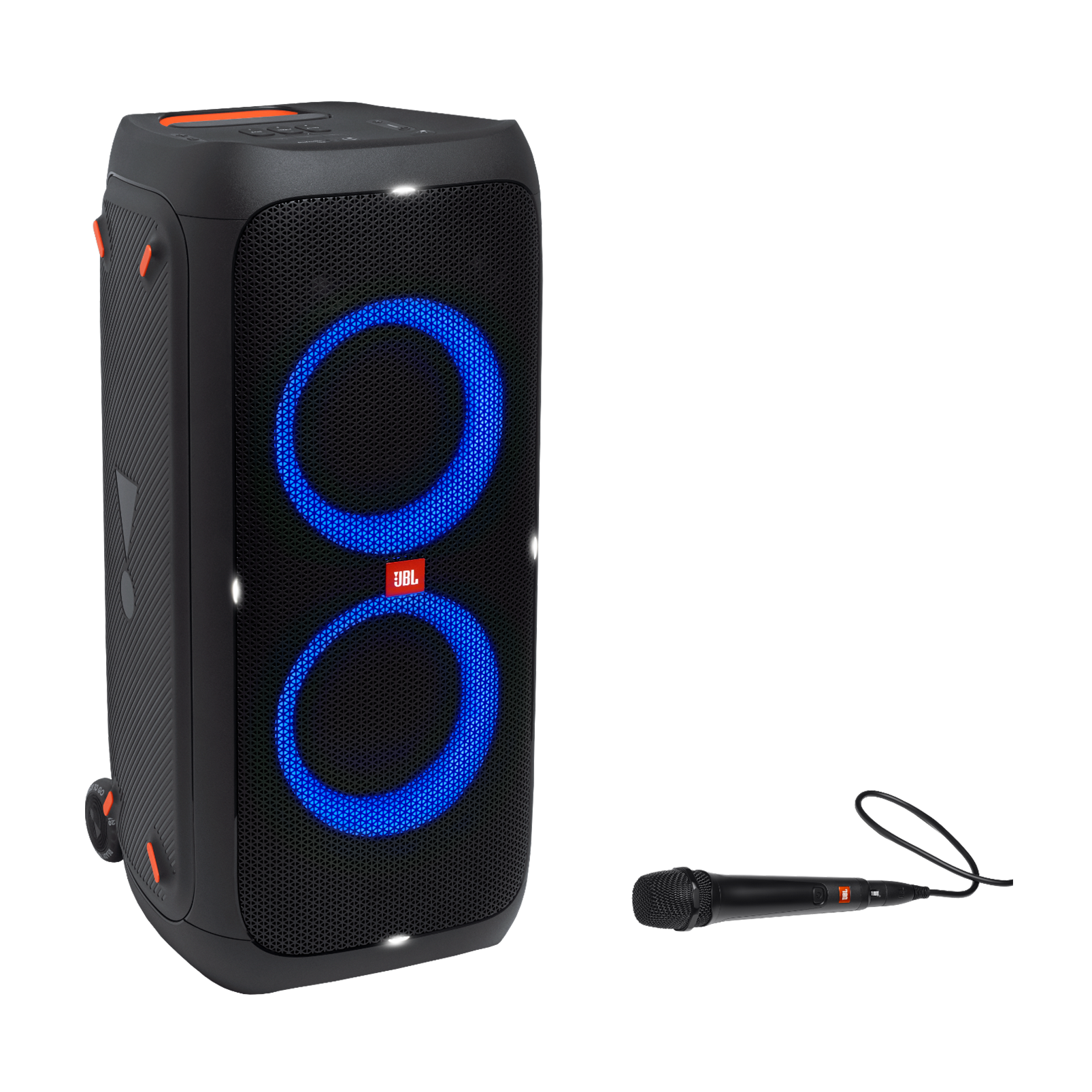 JBL Partybox 310 Mic Tragbarer Party Lautsprecher Mit Satten 240 W 